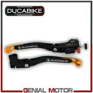 Leve �u���[�L �N���b�` �����\ �S�[���h Ducabike Ducati Hypermotard 939 Sp 2016 - 2019 Leve Brake Clutch Adjustable Gold Ducabike Ducati Hypermotard 939 Sp 2016 - 2019 �y���s�A���i�z