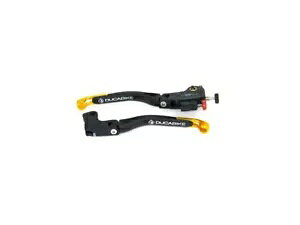 Adj �u���[�L + �N���b�` ���o�[ �S�[���h Ducabike Ducati �n�C�p�[���^�[�h 821 2013 - 2015 Adj Brake + Clutch Levers Gold Ducabike Ducati Hypermotard 821 2013 - 2015