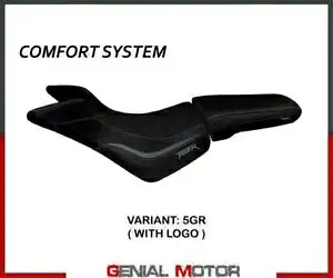 V[g Th Jo[ mA[ Rt VX O[ GR+S T.I.gCAt ^CK[ 800/XC 2010-2020 Seat saddle cover Noale comf sys Gray GR+logo T.I.Triumph Tiger 800/XC 2010-2020