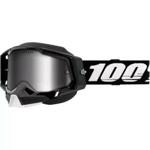 Racecraft 2 Xm[ S[O - ubN Vo[ ~[ Yt I[v {bNX 50122-652-01 Racecraft 2 Snow Goggles - Black with Silver Mirror Lens OPEN BOX 50122-652-01