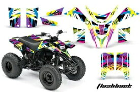 ヤマハ ブラスター 200 デカール グラフィック クワッド ATV キット 1988-2005 フラッシュバック Yamaha Blaster 200 Decal Graphic Quad ATV Kit 1988-2005 FLASHBACK