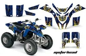 ヤマハ ブラスター 200 デカール グラフィック クワッド ATV キット 1988-2005 モーターヘッド U Yamaha Blaster 200 Decal Graphic Quad ATV Kit 1988-2005 MOTORHEAD U