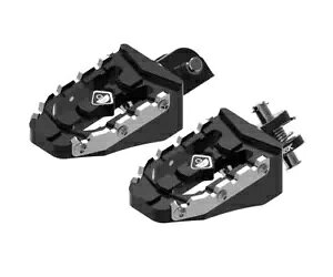 �I�t���[�h�^�]�ȃt�b�g���X�g�L�b�g (�s�� ?8 mm) �u���b�N Dbk Ducati Desert X 937 2022 2024- Offroad driver's footrest kit (pin ?8 mm) black Dbk Ducati Desert X 937 2022 2024- �y���s�A���i�z