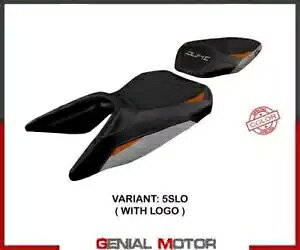 �T�h���J�o�[ �n�C�` �E���g�����b�v �V���o�[ �I�����W SLO + ���S T.I.KTM 390 Duke 2017-2023- Saddle cover Haiti ultra-rip silver orange SLO + logo T.I.KTM 390 Duke 2017-2023- �y���s�A���i�z