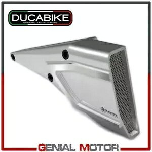 アロイ製水平エアコンベヤー シルバー Ducabike Ducati XDIAVEL 2016 - 2019 Horizontal Air Conveyor in alloy Silver Ducabike Ducati XDIAVEL 2016 - 2019