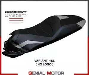 ThJo[ V[gJo[ Nilli Comf VXe Vo[ SL T.I.z_ ADV 350 2022-2023- Saddle cover seat cover Nilli Comf system silver SL T.I. Honda ADV 350 2022-2023-