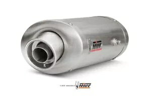 Mivv rC}t[ I[o X`[ A_[V[g z_ CBR 600 Rr 2005 - 2006p Mivv Exhaust Muffler Oval Steel Underseat for Honda Cbr 600 Rr 2005 - 2006