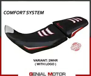 V[g Th Jo[ Deline sp J[ comf WHR+S T.I.Honda Africa Twin 1100 20-23 Seat saddle cover Deline sp color comf WHR+logo T.I.Honda Africa Twin 1100 20-23