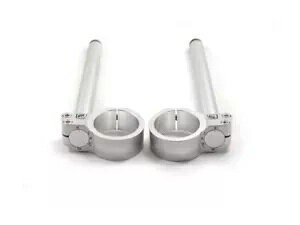 \ȃnho[ 53 mm  0 mm Vo[ Ducabike Ducati 1098 2006 - 2011 0E5- Adjustable handlebar 53 mm height 0 mm silver Ducabike Ducati 1098 2006 - 2011 0E5-