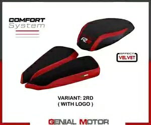 ThJo[ Cxxbg RtVXe RD+S T.I.MV AOX^ u^[ 1000RR 20-23- Saddle cover Meilan velvet Comf system RD + logo T.I.MV Agusta Brutale 1000RR 20-23-
