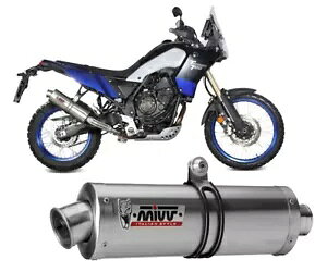 GL][Xg}t[ Mivv OVAL St. Steel }n el 700 2019 - 2024 Exhaust Muffler Mivv OVAL St. Steel YAMAHA T?n?r? 700 2019 - 2024