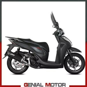 tGL][Xg Mivv [o[ X`[ ubN z_ Sh 300 2015 - 2020 Full Exhaust Mivv Mover Steel Black Honda Sh 300 2015 - 2020