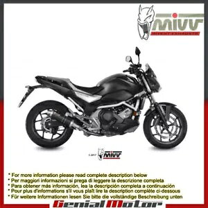 Mivv rC}t[ GP J[{t@Co[ z_ Nc 750 S X 2016 - 2018p Mivv Exhaust Muffler GP Carbon Fiber for Honda Nc 750 S X 2016 - 2018
