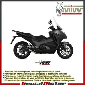 Mivv rC}t[ GP J[{t@Co[ z_ CeO 750 2016 - 2018p Mivv Exhaust Muffler GP Carbon Fiber for Honda Integra 750 2016 - 2018