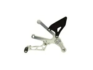 ߉\ȃAZbg Vo[ GR Ducabike Ducati X[p[X|[c 620 2003 - 2004 Adjustable Rearset Silver Eco Ducabike For Ducati Supersport 620 2003 - 2004