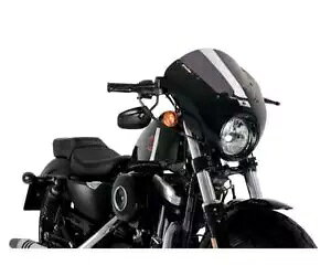�t�����g�K���X Puig �_�[�N�X���[�N 21098F �n�[���[�_�r�b�h�\�� �t�H�[�e�B�G�C�O 2015 2020- Windshield Puig Dark Smoke 21098F Harley Davidson Forty-Eig 2015 2020- �y���s�A���i�z