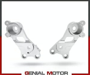 �t�b�g�y�O DUCABIKE PRSCRA02E �V���o�[ Ducati SCRAMBLER ICON 800 2019 - 2020 �p Footpegs DUCABIKE PRSCRA02E SILVER for Ducati SCRAMBLER ICON 800 2019 - 2020 �y���s�A���i�z