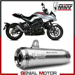 Mivv rC}t[ Ghibli S Inox kat XYL GSX-S 1000 J^i 2019 - 2020 Mivv Exhaust Muffler Ghibli S Inox kat for SUZUKI GSX-S 1000 KATANA 2019 - 2020