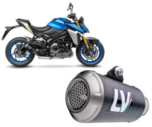 GL][Xg}t[ IBX LV-10 J[{ XYL GSX-S 1000 2021 2023 Exhaust Muffler Leovince LV-10 CARBON SUZUKI GSX-S 1000 2021 2023