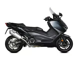 �t���G�L�]�[�X�g�X�g�[�� By Mivv �I�[�o���X�e�����X�X�`�[�� ���}�n T MAX 560 2020 - 2021 Full Exhaust Storm By Mivv Oval Stainless Steel YAMAHA T MAX 560 2020 - 2021 �y���s�A���i�z