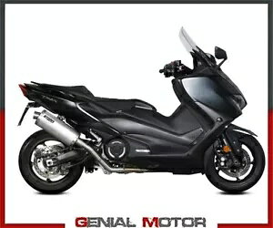 tGL][XgXg[ By Mivv I[oXeXX`[ }n T MAX 560 2020 - 2021 Full Exhaust Storm By Mivv Oval Stainless Steel YAMAHA T MAX 560 2020 - 2021
