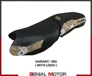 ThJo[ V[gJo[ \[z[ x[W BG+S T.I. 2019 BMW R 1250 GS Ahx`[ -2023- Saddle cover seat cover Soho Beige BG + logo T.I. 2019 BMW R 1250 GS Adventure -2023-