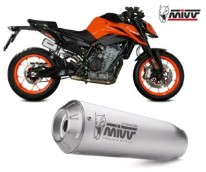 Mivv }t[ XbvI GL][Xg X-M1 `^ KTM 890 DUKE 2020 - 2023p Mivv Muffler slip-on exhaust X-M1 Titanium for KTM 890 DUKE 2020 - 2023