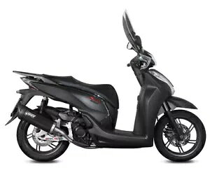 tGL][Xg Mivv [o[ X`[ ubN z_ Sh 300 2007 - 2020 Full Exhaust Mivv Mover Steel Black Honda Sh 300 2007 - 2020