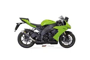 Mivv 排気マフラー GP カーボンファイバー Kawasaki Zx-10 R 2008 - 2010用 Mivv Exhaust Muffler GP Carbon Fiber for Kawasaki Zx-10 R 2008 - 2010