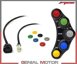 JetPrime Racing ���n���h���o�[�X�C�b�` ���}�n YZF-R1M 2015 - 2019-�p JetPrime Racing Left Handlebar Switch for Yamaha YZF-R1M 2015 - 2019- �y���s�A���i�z