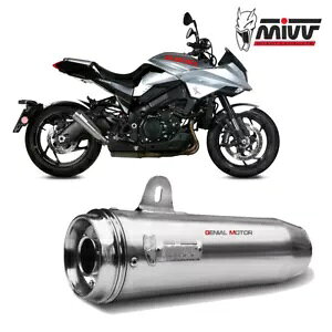 Mivv rC}t[ Ghibli S Inox kat XYL GSX-S 1000 J^i 2019 - 2023 Mivv Exhaust Muffler Ghibli S Inox kat for SUZUKI GSX-S 1000 KATANA 2019 - 2023