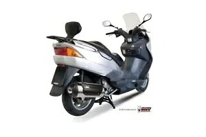 Mivv ���F���S�G�L�]�[�X�g �A�[�o�� �X�`�[�� �X�Y�L �o�[�O�}�� 125 2002 - 2006 �p Mivv Approved Complete Exhaust Urban Steel for Suzuki Burgman 125 2002 - 2006 �y���s�A���i�z