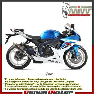 Mivv rC}t[ GP J[{t@Co[ XYL GSX-R 750 2011 - 2018p Mivv Exhaust Muffler GP Carbon Fiber for Suzuki Gsx-R 750 2011 - 2018