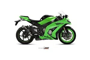 Mivv rC}t[ GP J[{t@Co[ Kawasaki Zx-10 R 2011 - 2015 p Mivv Exhaust Muffler GP Carbon Fiber for Kawasaki Zx-10 R 2011 - 2015