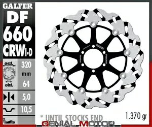 Galfer �u���[�L�f�B�X�N �t�����g�E WAVE FLOAT GROOVED 320x5 DUCATI ST 2 944 97-98- Galfer brake discs front right WAVE FLOAT GROOVED 320x5 DUCATI ST 2 944 97-98- �y���s�A���i�z