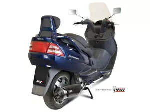 Mivv ���F���S�G�L�]�[�X�g �A�[�o�� �X�`�[�� �X�Y�L �o�[�O�}�� 250 1998 - 2002 �p Mivv Approved Complete Exhaust Urban Steel for Suzuki Burgman 250 1998 - 2002 �y���s�A���i�z