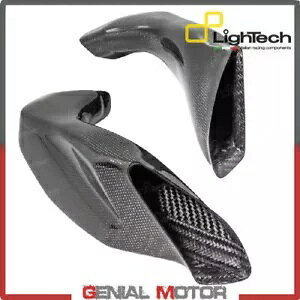 LIGHTECH �J�[�{�� �G�A�{�b�N�X �C�����b�g �`���[�u �L�b�g �X�Y�L GSX-R 1000 2017 - 2020 LIGHTECH Carbon Airbox Inlet Tubes Kit Suzuki GSX-R 1000 2017 - 2020 �y���s�A���i�z