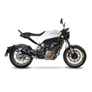 rC Leovince GP One XeX| Husqvarna Svartpilen 401 2018 - 2019 Exhaust Leovince Gp One Stainless Steel Husqvarna Svartpilen 401 2018 - 2019