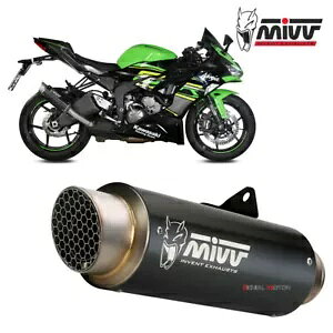 Mivv GL][Xg}t[ GP PRO Black Inox black kat KAWASAKI ZX-6 R 636 2019 - 2020 Mivv Exhaust Muffler GP PRO Black Inox black kat KAWASAKI ZX-6 R 636 2019 - 2020