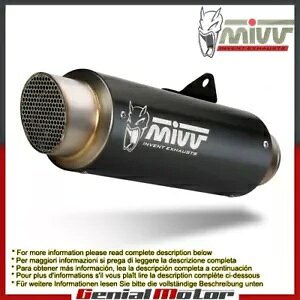 Mivv rC}t[ GP PRO ubN XeXX`[ z_ X-Adv 750 2017 - 2018 Mivv Exhaust Muffler GP PRO Black Stainless Steel Honda X-Adv 750 2017 - 2018