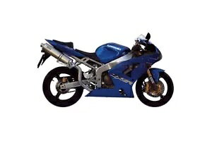 Mivv rC}t[ I[o `^ nC JTL Zx-6 Rr 2003 - 2004p Mivv Exhaust Muffler Oval Titanium High for Kawasaki Zx-6 Rr 2003 - 2004