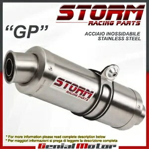 Mivv }t[ GP X`[ɂrCXg[ XYL Sv 650 2009 09p Exhaust Storm by Mivv Muffler Gp Steel for Suzuki Sv 650 2009 09
