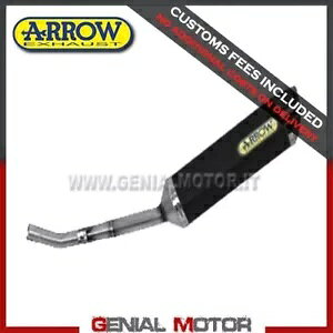 �G�L�]�[�X�g �A���[ �X�g���[�g �T���_�[ �A���~ �u���b�N ���}�n WR 125 R 2009 - 2012 Exhaust Arrow Street Thunder Alu Black Yamaha Wr 125 R 2009 - 2012