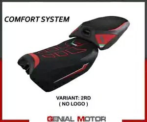 ThJo[ NlX RtVXe bh RD T.I.hDJeB eBXg[_ V4 2022-2023- Saddle cover Meknes Comf system red RD T.I.Ducati Multistrada V4 2022-2023-