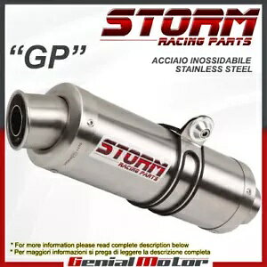 rCXg[ by Mivv }t[ GP X`[ XYL Sv 650 2008 08p Exhaust Storm by Mivv Muffler Gp Steel for Suzuki Sv 650 2008 08