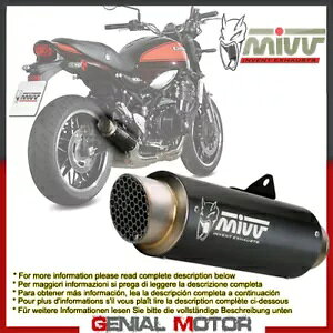 Mivv GL][Xg}t[ GP Pro ubN XeXX`[ KAWASAKI Z 900 RS 2018 - 2019 Mivv Exhaust Muffler Gp Pro Black stainless Steel KAWASAKI Z 900 RS 2018 - 2019