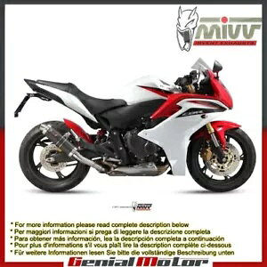 Mivv rC}t[ GP J[{t@Co[ z_ Cbr 600 F 2011 - 2013p Mivv Exhaust Muffler GP Carbon Fiber for Honda Cbr 600 F 2011 - 2013