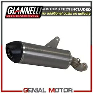 rC}t[ Giannelli Maxi I[o `^jI }n X-MAX 400 2013 - 2016 Exhaust Muffler Giannelli Maxi Oval Titanio Yamaha X-MAX 400 2013 - 2016