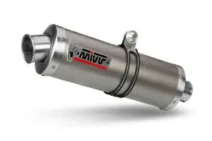 Mivv rC}t[ I[o `^ Kawasaki Zx-6 R 636 2003 - 2004p Mivv Exhaust Muffler Oval Titanium for Kawasaki Zx-6 R 636 2003 - 2004