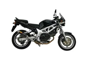 Mivv rC}t[ GP J[{t@Co[ XYL Sv 650 1999 - 2002p Mivv Exhaust Muffler GP Carbon Fiber for Suzuki Sv 650 1999 - 2002
